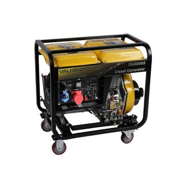 Diesel generator set open type 230V/400V 6kVA, Doe-het-zelf en Bouw, Ophalen of Verzenden, Nieuw