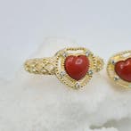 Koraal - Zilver, Verguld - 2-delige sieradenset - CORALLO