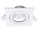 Led Inbouwspot 6W Dimbaar Wit 2700K IP22, Huis en Inrichting, Lampen | Spots, Verzenden, Nieuw, Trendy verlichting, Inbouw