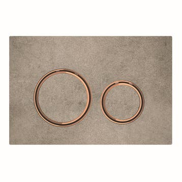 Bedieningsplaat Geberit Sigma 50 Round voor 2-toets Spoeling, Doe-het-zelf en Bouw, Ophalen of Verzenden, Nieuw, Overige typen