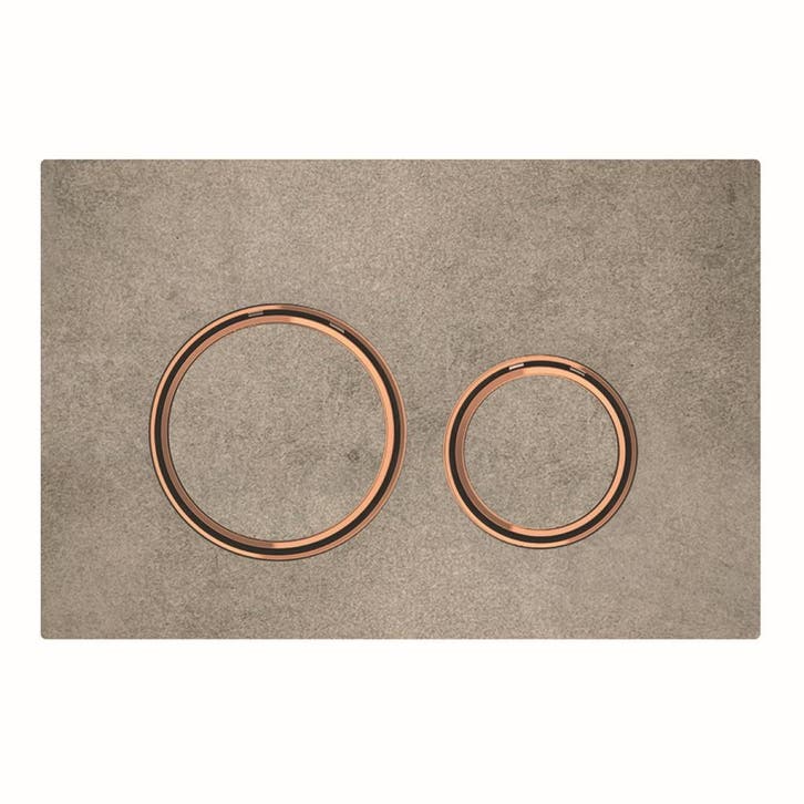 Bedieningsplaat Geberit Sigma 50 Round voor 2-toets Spoeling, Doe-het-zelf en Bouw, Sanitair, Overige typen, Nieuw, Ophalen of Verzenden