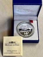 Frankrijk. 10 Francs 1997 Bresil, Coupe du Monde 98. Proof