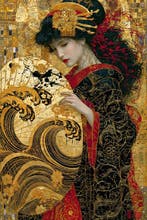 ONIINK - ART - Geisha & Kinstugi Eclats d’Empire - Lamento