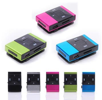 MP3 speler mini shuffle draagbare sport micro SD + clip *5 k, TV, Hi-fi & Vidéo, Lecteurs Mp3 | Marques Autre, Verzenden