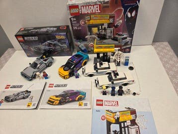 Lego Set - Retour vers le futur, Marvel, Speed Champions -, Nieuw
