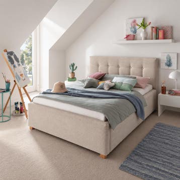 Infanskids Gestoffeerd Kinderbed Lima - 120 x 220