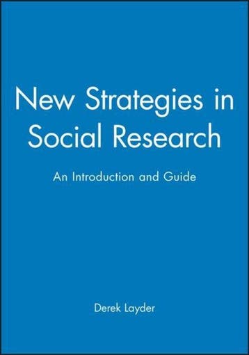 New Strategies in Social Research 9780745608815 Derek Layder, Verzenden, Gelezen, Derek Layder