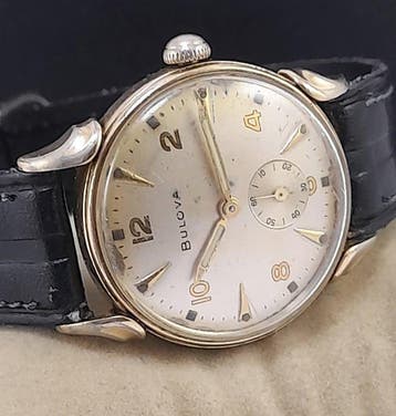 Bulova - Windsor 1952 L2 code Artdeco 14k Gp - Zonder