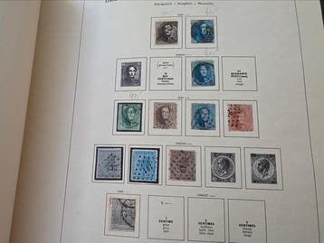 Europa 1849/1970 - verzameling België en Luxemburg in oud
