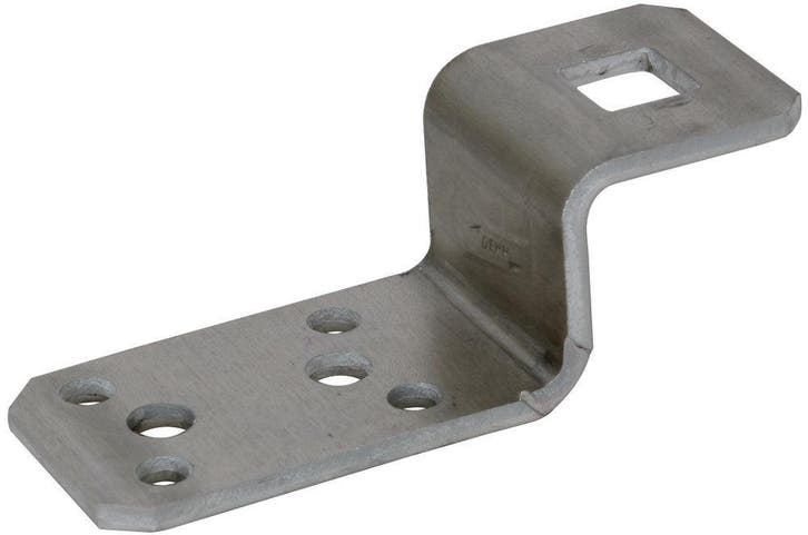 Dehn Patte de fixation en forme de Z en aluminium avec trous, Doe-het-zelf en Bouw, Elektriciteit en Kabels, Verzenden