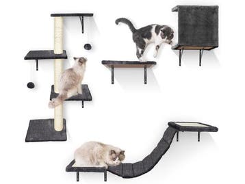 Veiling - 20x  Krabpaal + wand klimelementen katten, Dieren en Toebehoren, Nieuw