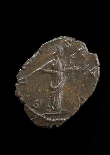Oud-Romeins Brons Antoninianus van Victorinus (Zonder