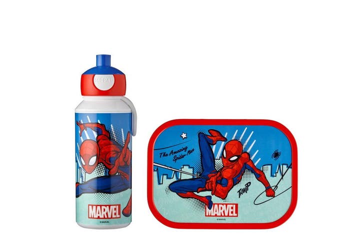 Mepal Lunchset Campus Drinkfles+Lunchbox Spiderman, Hobby en Vrije tijd, Feestartikelen, Nieuw, Verzenden