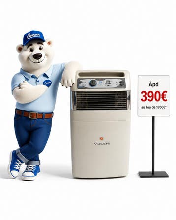 Climatiseur mobile Malaga 4,5 kW occasion, Neuf