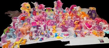 Hasbro - Figuur - My Little Pony verzameling (80) - Plastic
