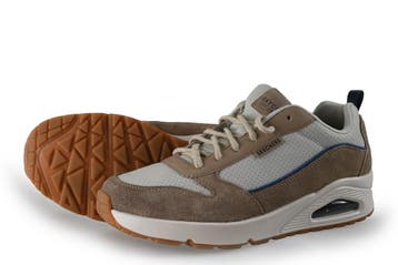 Skechers Sneakers in maat 42 Beige, Overige kleuren, Verzenden, Zo goed als nieuw, Skechers