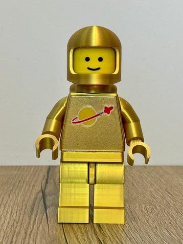 Fait maison - (MOC) Minifigure LEGO astronaute grand format, Kinderen en Baby's, Speelgoed | Duplo en Lego, Nieuw