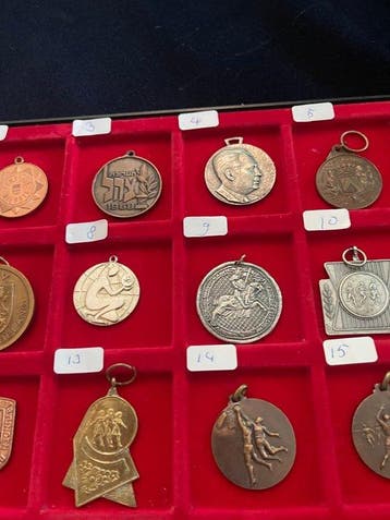 Lot van 15 diverse Medailles, herdenkingspenningen en, Antiek en Kunst