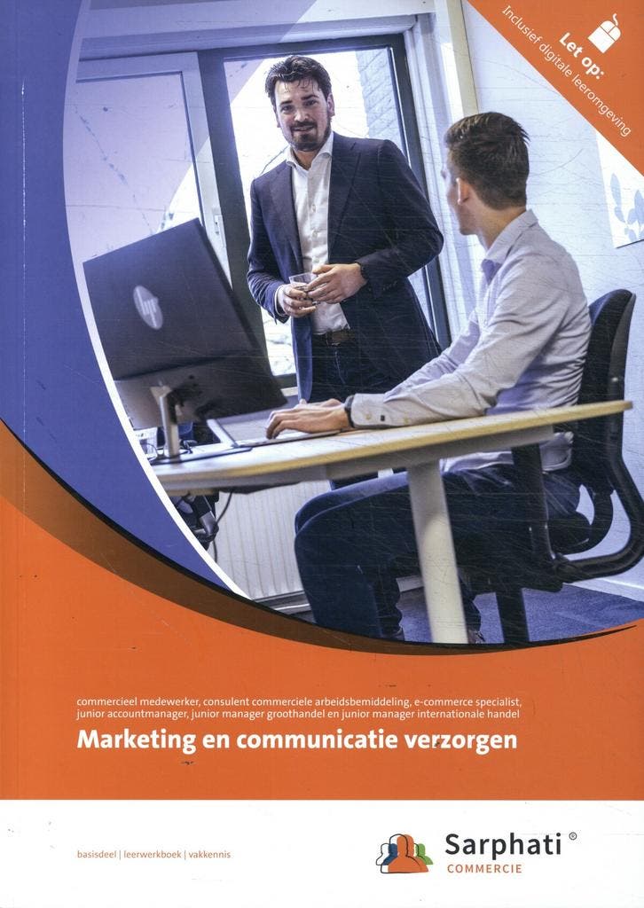 Marketing en communicatie verzorgen | combipakket / Sarphati, Boeken, Schoolboeken, Gelezen, Verzenden