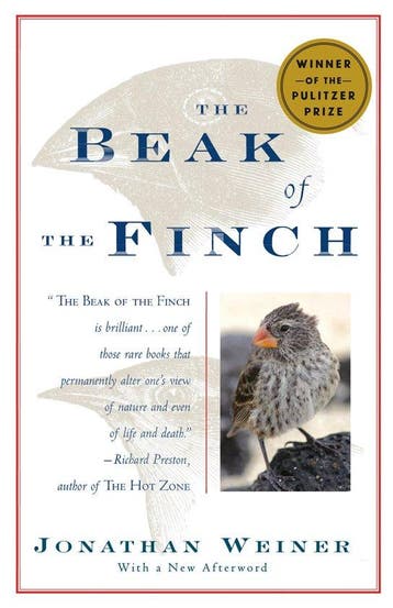 The Beak of the Finch 9780679733379 Jonathan Weiner, Verzenden, Gelezen, Jonathan Weiner