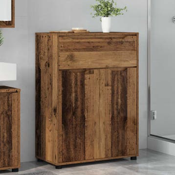 vidaXL Badkamerkast Oud Hout 72,5 x 36,5 x 100 cm Bewerkt, Verzenden, Nieuw