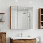 vidaXL Badkamerspiegelkast voor Oudhout 70 x 14,5 x 70 cm, Verzenden, Nieuw