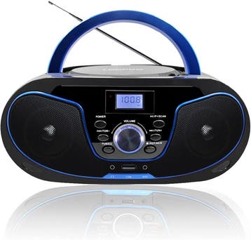 Draagbare CD-speler FM/USB | Tweede kansje | Pak die kort..., Verzenden, Zo goed als nieuw, Overige merken, Draagbaar