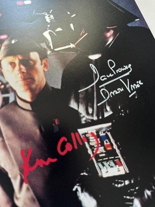 Star Wars - Signed by Dave Prowse & Ken Colley, Collections, Cinéma & Télévision