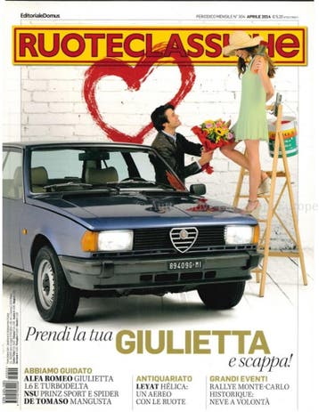 2014 RUOTECLASSICHE MAGAZINE 304 ITALIAANS, Nieuw