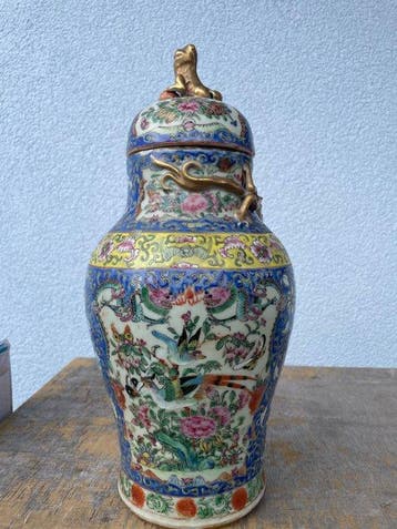 Vaas - Porselein - China - Tongzhi (1862-1874)