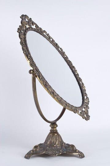 Miroir de table - Bronze