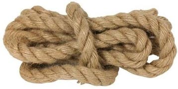Jute touw Xtra Dik Naturel 20 mm 200 cm kleinverpakking, Nieuw