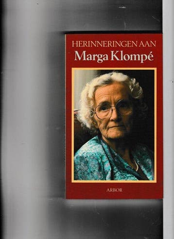 Herinneringen aan marga klompe - van der Plas, Verzenden, Nieuw