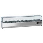 Opzetkoelvitrine | 8x 1/3 GN | +2°C/+8°C |, Verzenden, Nieuw in verpakking