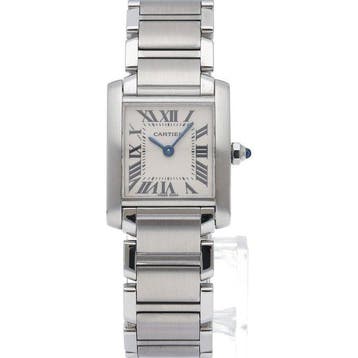 Cartier - Tank Française SM - W51008Q3 - Dames - 2000-2010, Nieuw
