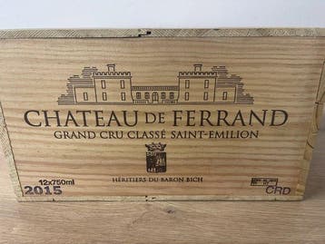 2015 Chateau de Ferrand - Saint-Émilion Grand Cru Classé -, Collections