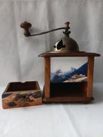 japy - Koffiemolen - Hout, staal en messing