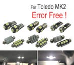 Kit 16 Ampoules Led Intérieur Toledo Mk2 1M 1M2 99-04, Verzenden, Nieuw