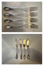 Christofle - Bestekset (8) - Marly - Verzilverd