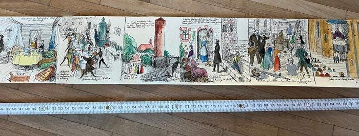 Duitsland - Reisverslag Duitsland, Hessen en Engeland;, Antiquités & Art, Antiquités | Livres & Manuscrits