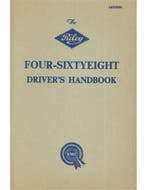 1961 RILEY FOUR-SIXTYEIGHT INSTRUCTIEBOEKJE ENGELS