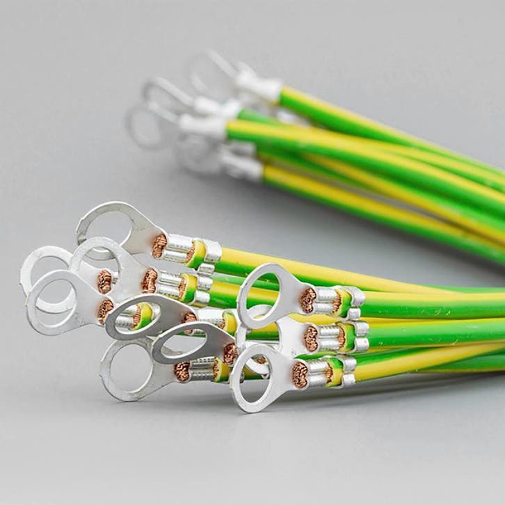 Nvent Hoffman M6/M8 Aardingskabelkit 220mm - Ecfa220 [10, Bricolage & Construction, Électricité & Câbles, Envoi
