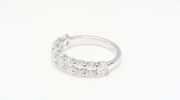 Ring - 18 karaat Witgoud - 2.45ct. tw. Diamant (Lab-grown) -, Nieuw