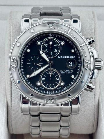 Montblanc - Sport Automatic Chronograph - - 7179 - Homme -, Handtassen en Accessoires, Horloges | Heren, Nieuw