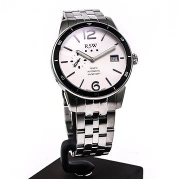 RSW - Tempo Automatic Swiss Made Watch - RSWA157-SS-1 - Sans