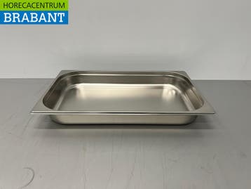 Acier inoxydable HCB Bac gastronorme GN Bac 1/1 Profondeur, Verzenden
