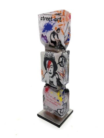 Ad van Hassel (1953) - Luxury Art Candy Toffee - Banksy