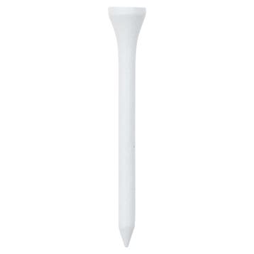 vidaXL 1000 st Golftees 83 mm bamboe wit, Sport en Fitness, Verzenden, Nieuw