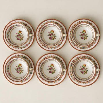 A. Raynaud & Co. Limoges - Service à thé et café (6) -, Antiek en Kunst