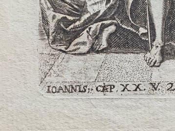 Johannes Wierix (c. 1549– c. 1615), attribuita -